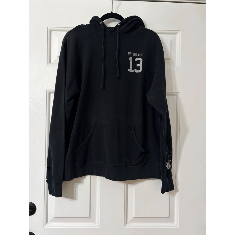 Black Craft Cult | Faithless 13 Graphic Hoodie XL || Black|